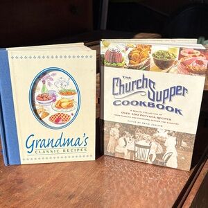 Grandma's Classic Recipes and Church Supper Cookbook Set